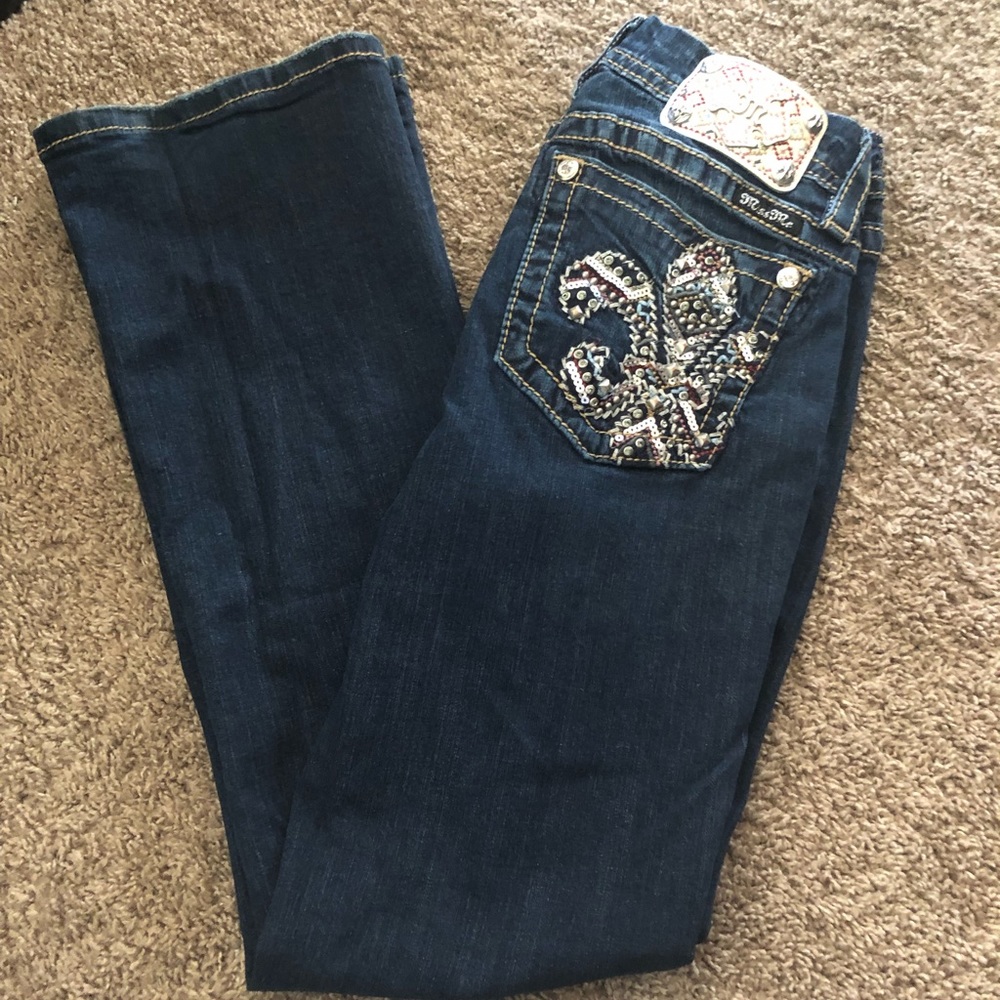 Miss Me jeans size 28 mid-rise
